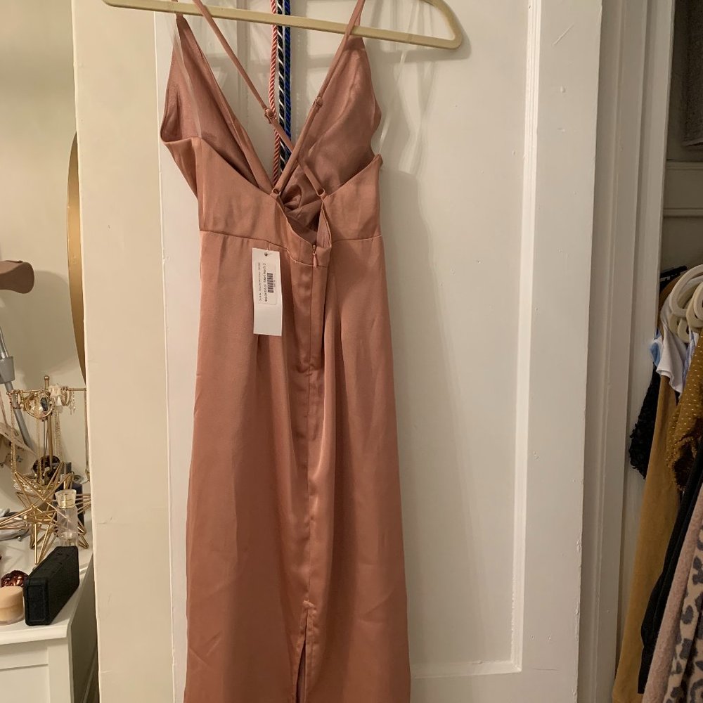 DO+BE pink/mauve midi dress